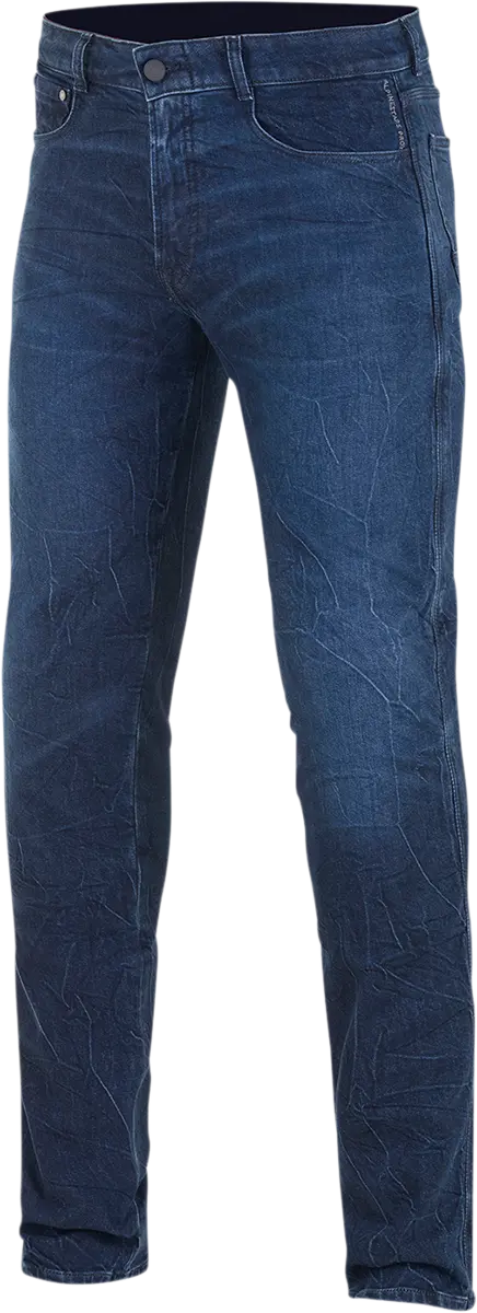 Alpinestars Copper V2 Plus Denim Riding Pants – Blue, Size Us 36 / Eu 52 (Model 3328721-7276-36) 1
