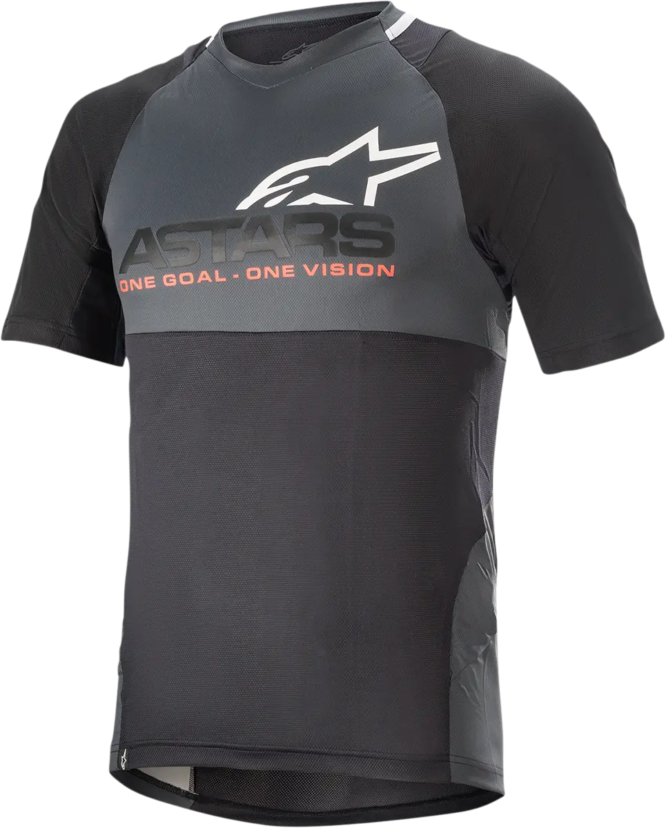 Alpinestars Drop 8.0 Jersey – Short-Sleeve, Black/Coral, Size 2Xl (Model 1766621-1793-2X) 1