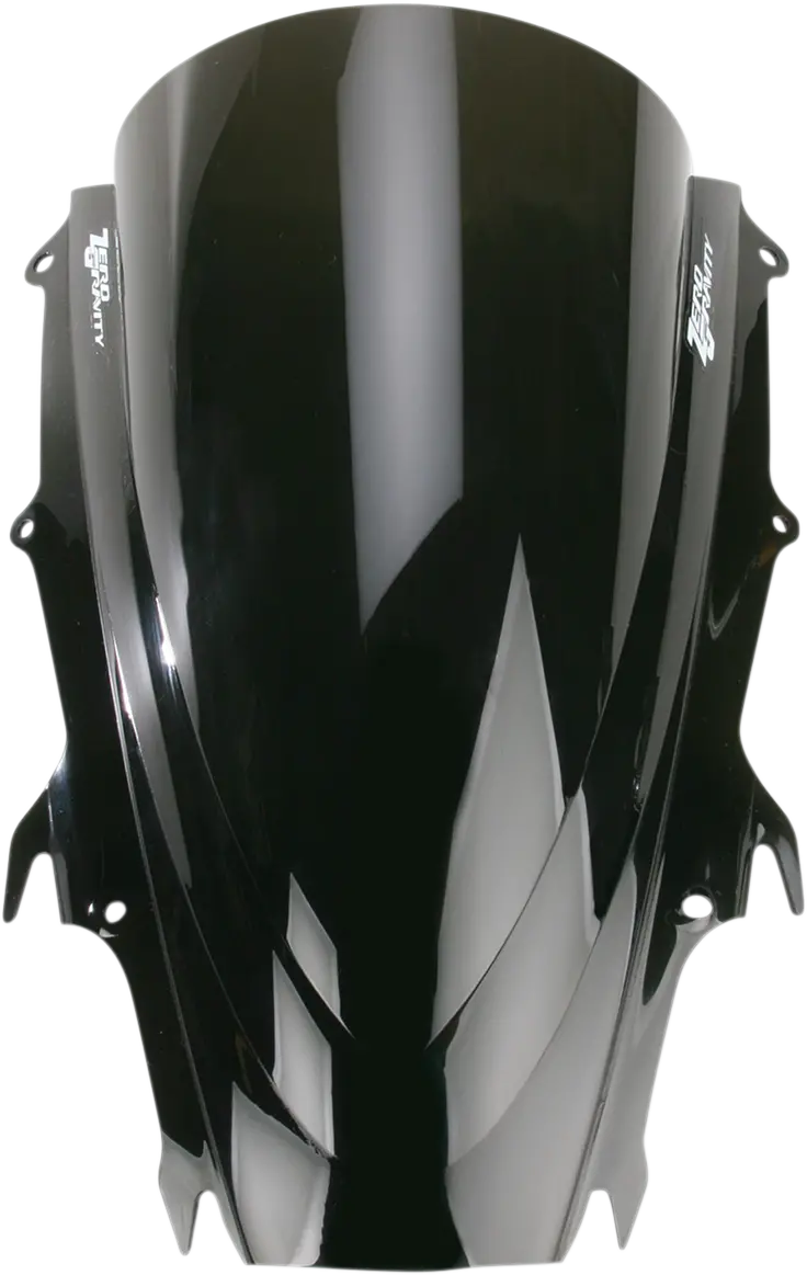 Zero Gravity Double Bubble Windscreen – Dark Smoke Tint, Fits Yamaha Yzf-R6 (2016–2019) 1