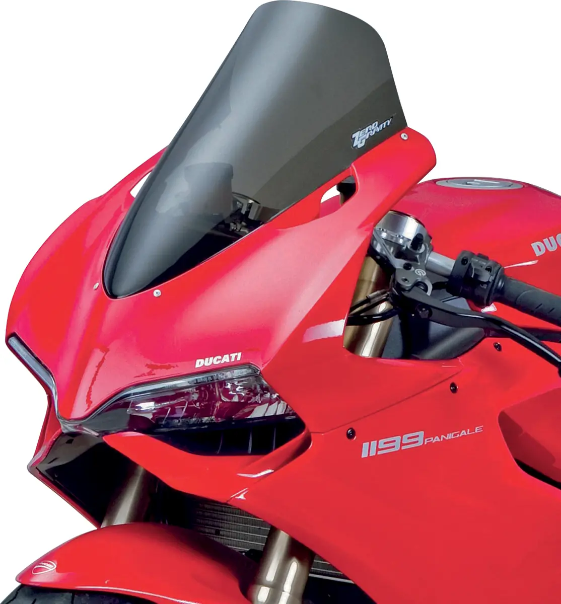 Zero Gravity Sport Windscreen – Smoke Tint, Designed For Ducati Panigale V2 (2023 Model Year, Part #23-738-02) 1