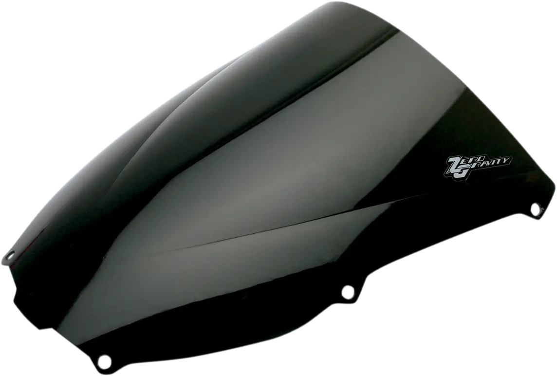 Zero Gravity Double Bubble Windscreen - Dark Smoke - Zx6R 16-244-19 1