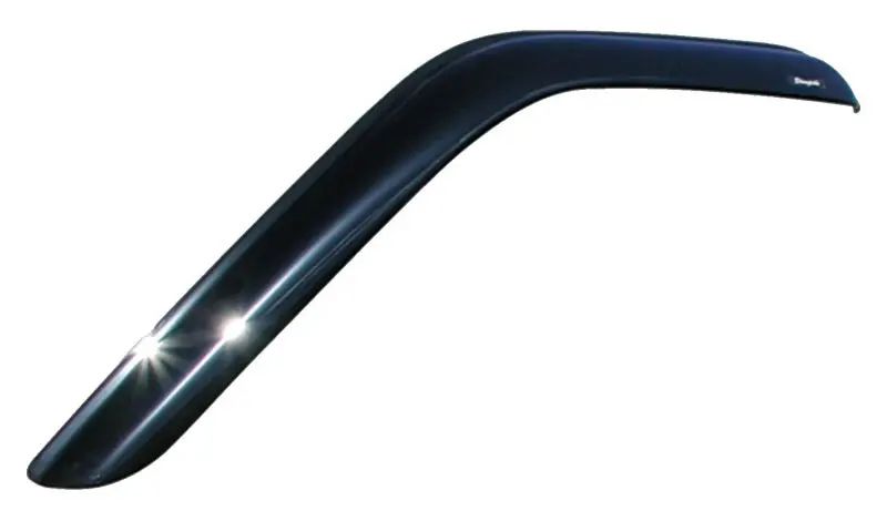 Stampede Sidewind Deflector Kit For 1992–1994 Chevy Blazer – Smoke-Tinted Tape-On Design (2-Piece) 1