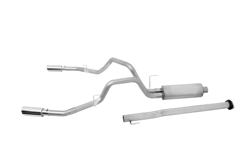 Gibson Dual-Split Cat-Back Exhaust System For 2015–2019 Ford F-150 King Ranch 5.0L – 3-Inch/2.5-Inch Stainless Steel 1