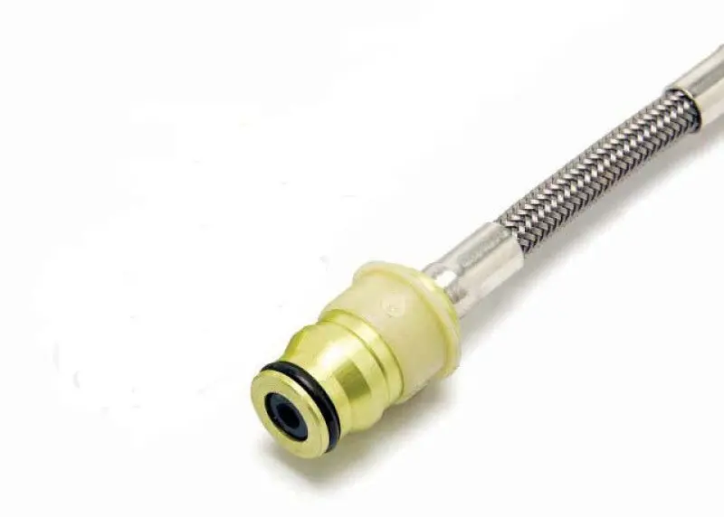 Mcleod Quick-Disconnect Male Fitting – An4F, 60-Inch Steel Braided Fuel Line 1