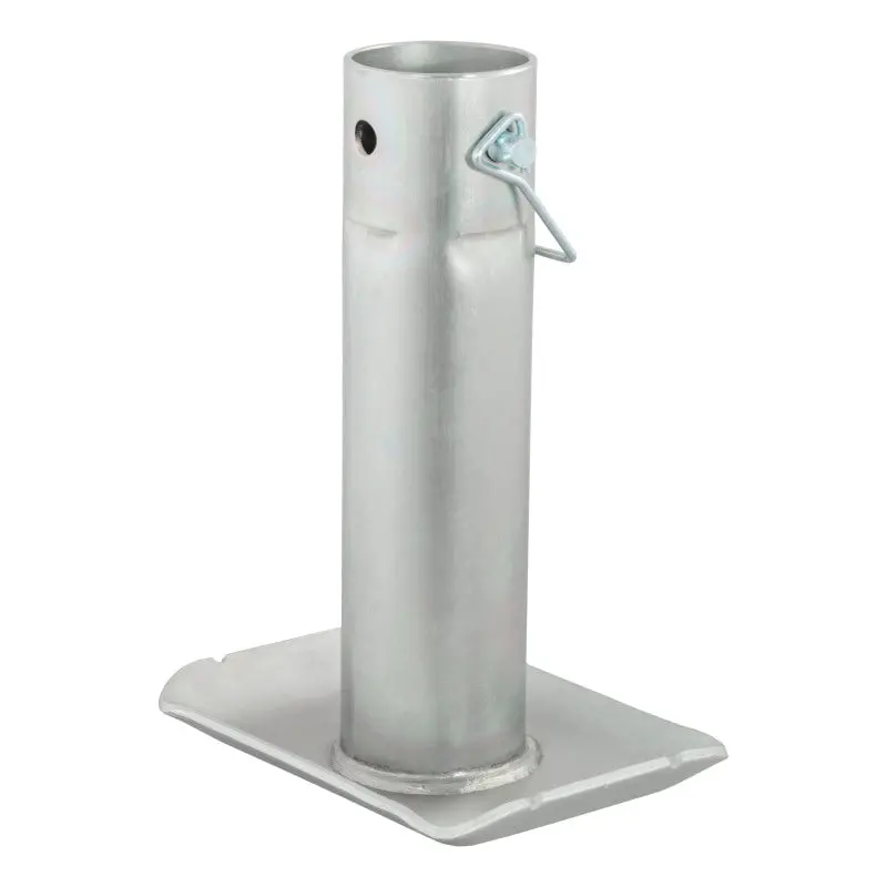 Curt Pin-On Jack Foot – 2-Inch Tube Diameter, 2000-Lb Capacity, 8.5-Inch Height 2