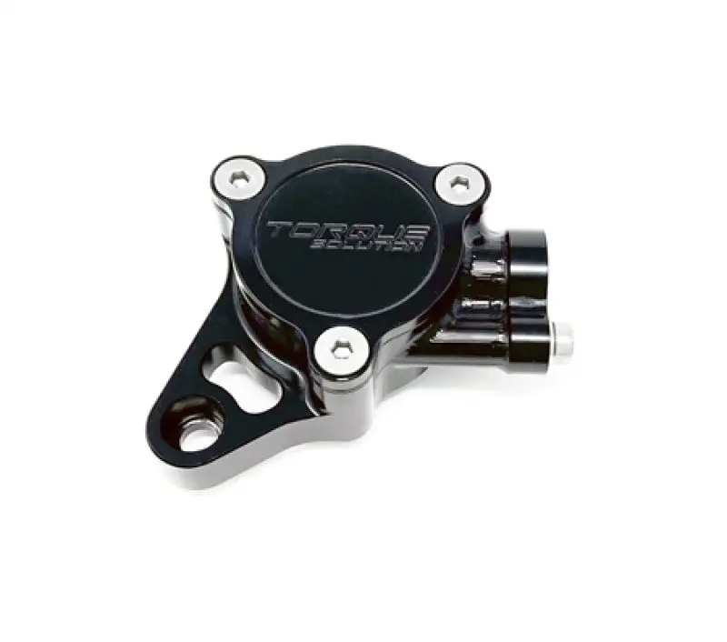 Torque Solution Billet Cam Sensor Housing – Black Anodized, Fits Mitsubishi Evo Iv–Viii 1