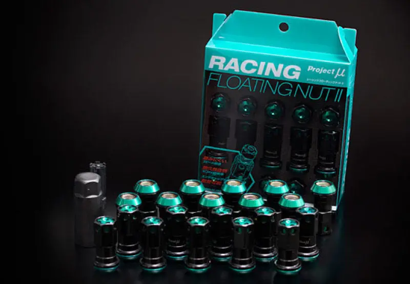 Project Mu Racing Floating Lug Nuts – M12 X 1.25 Thread Pitch For Subaru, Nissan, And Infiniti Vehicles 1