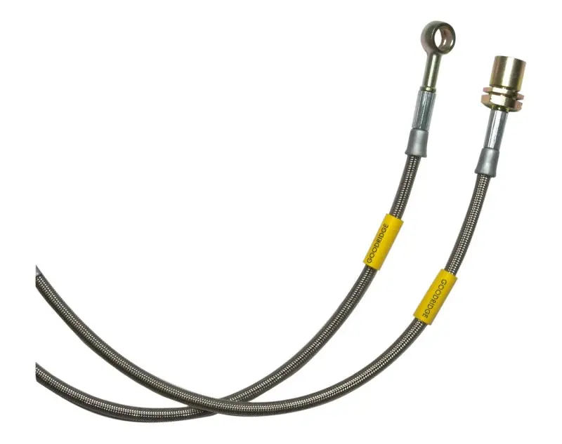 Goodridge Stainless Steel Brake Lines For 1990–1991 Honda Crx Si With Rear Disc Brakes 1