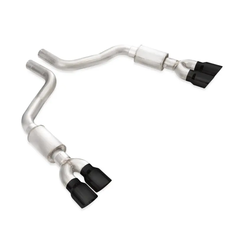 Stainless Works Axle-Back Exhaust System – Black-Out Tips, Fits 2015–2021 Dodge Challenger (5.7L/6.2L/6.4L) 1