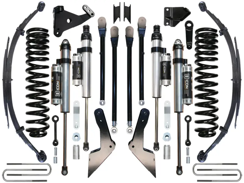 Icon Stage 5 7-Inch Lift Suspension System For 2008–2010 Ford F-250 And F-350 Trucks 1