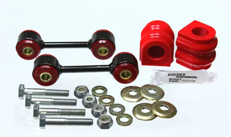 Energy Suspension 23Mm Rear Sway Bar Bushing Kit – Red Polyurethane For 2010 Chevrolet Camaro 1