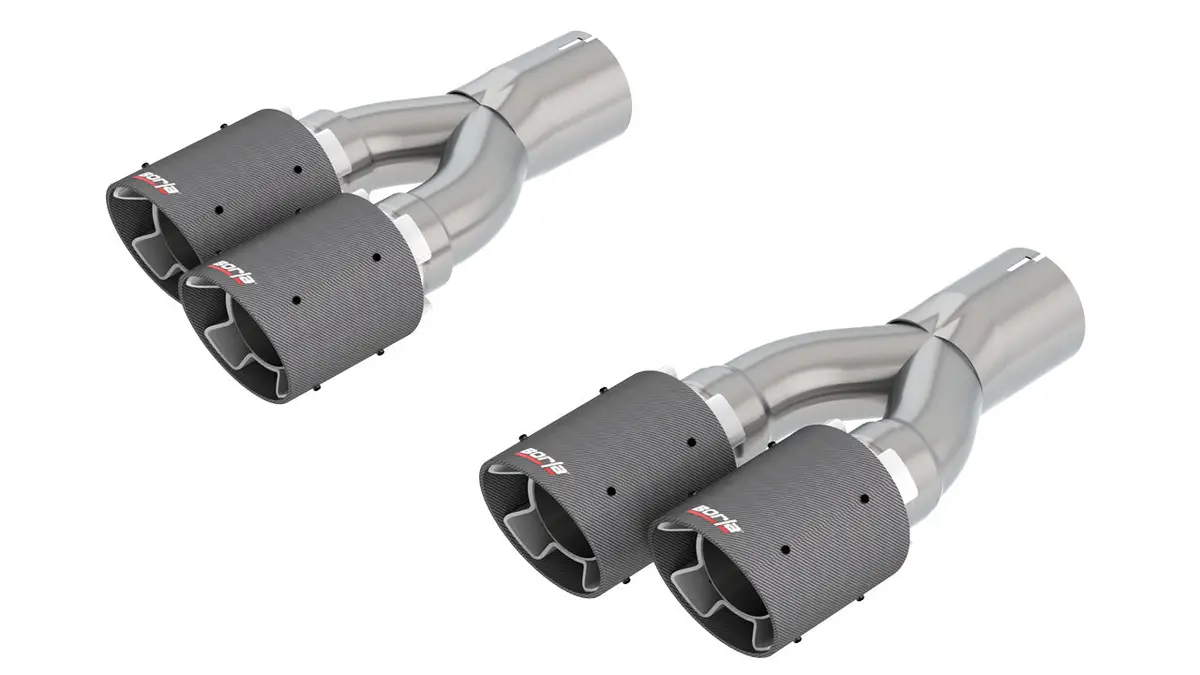 Borla Universal Exhaust Tip – Compatible With 2018–2021 Jeep Grand Cherokee Trackhawk 1