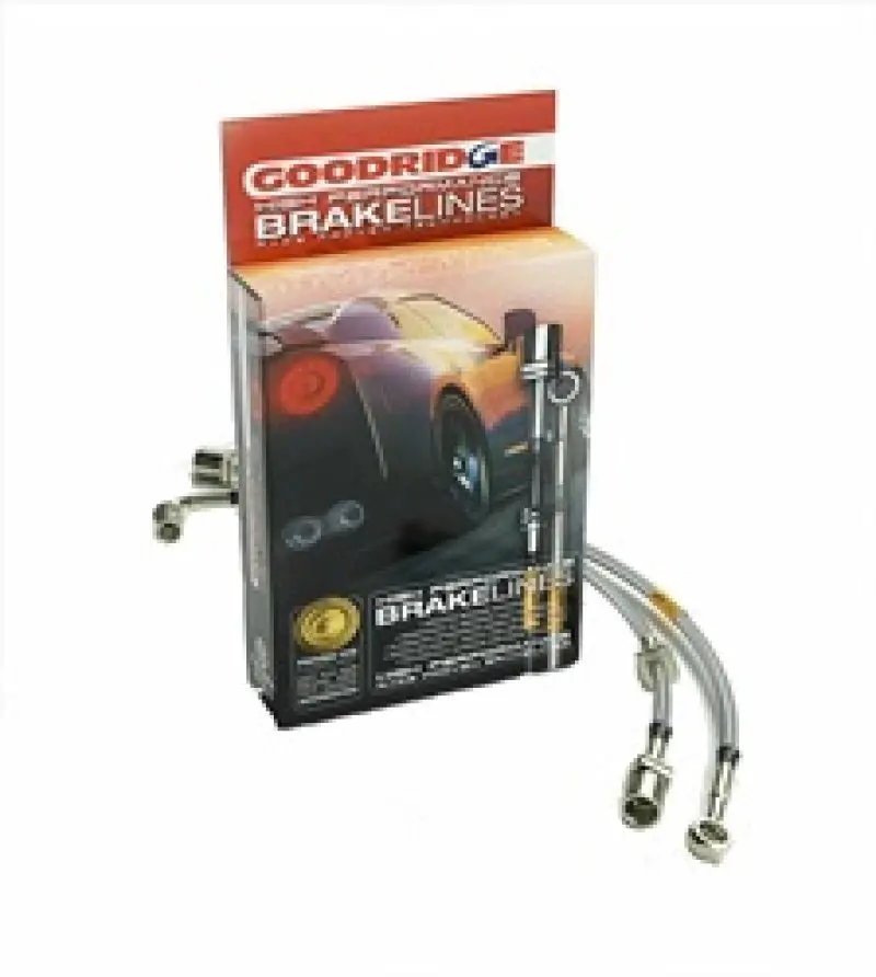 Goodridge 00-05 Chevy Subaru/Tahoe / 00-05 Gmc Denali/Yukon 4 Inch Extended Ss Brake Lines 2