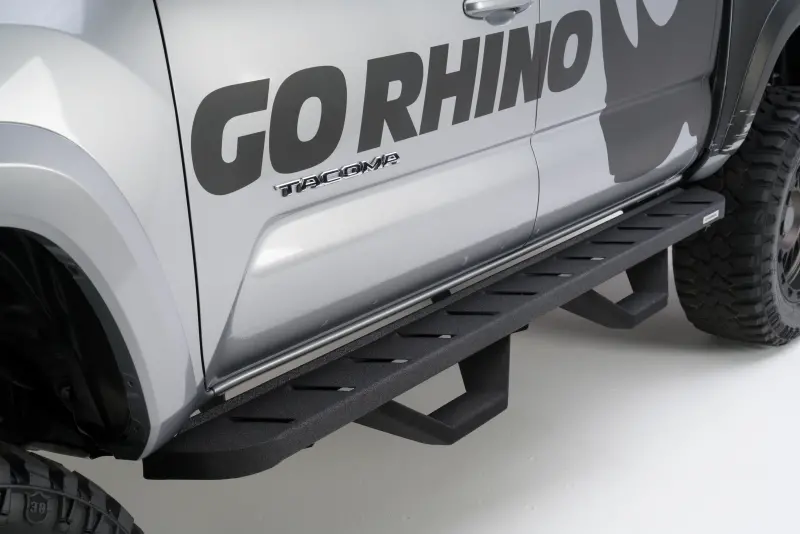 Go Rhino Rb10 Complete Running Board Kit With Brackets And Drop Steps For 2015–2019 Ram 1500 Classic 1