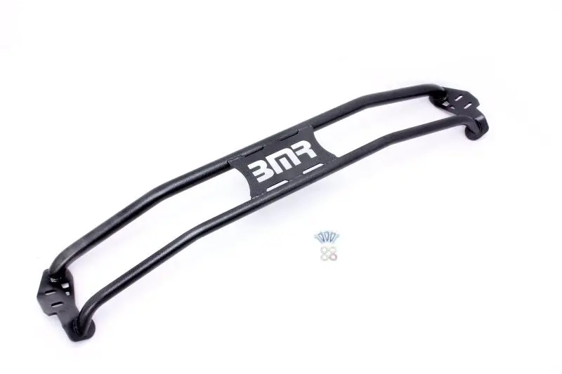 Bmr Front 2-Point Strut Tower Brace For 2011–2015 Chevrolet Camaro (5Th Gen) – Black Hammertone Finish 1