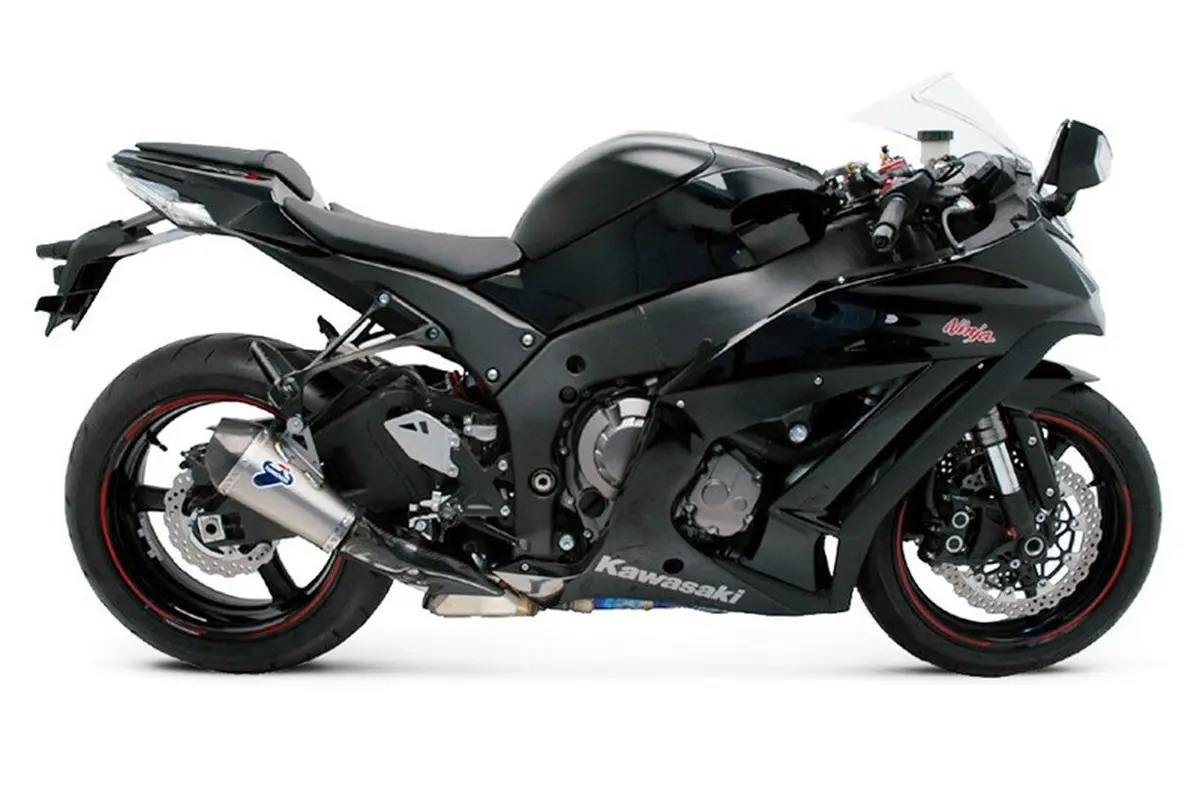 Termignoni Stainless Steel Slip-On Exhaust For 2010–2012 Kawasaki Zx-10R 1