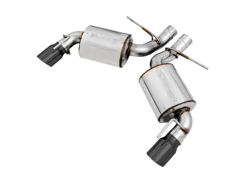 Awe Tuning Axle-Back Exhaust For 2016–2019 Chevrolet Camaro Ss – Touring Edition With Diamond Black Tips 1
