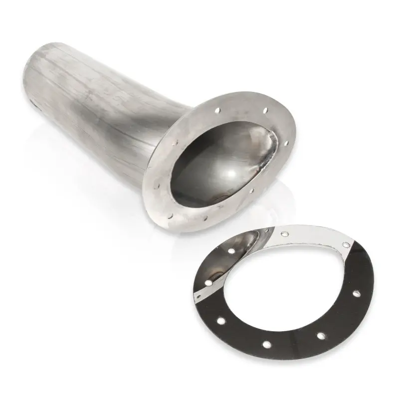 Stainless Works Teardrop-Style Through-Body Exhaust Tip – 3.5" Diameter 1