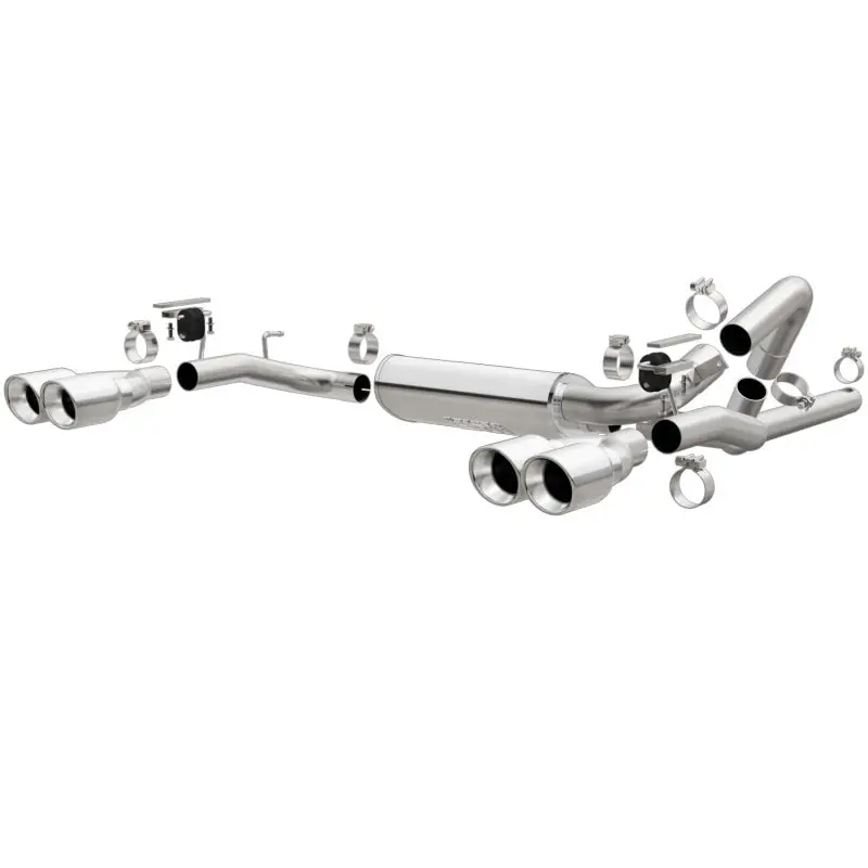 Magnaflow Quad-Tip Cat-Back Exhaust For 1998–2002 Gm F-Body Vehicles 1