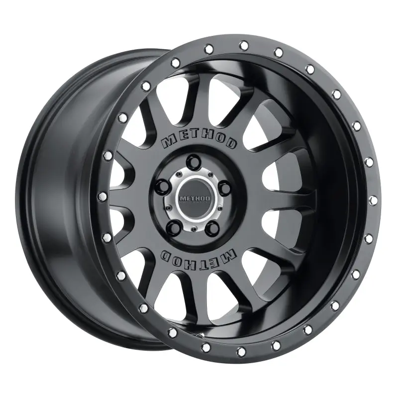 Method Mr605 Nv Matte Black Wheel – 20X10 Inches, -24Mm Offset, 5X5 Inches Bolt Pattern, 71.5Mm Center Bore 1