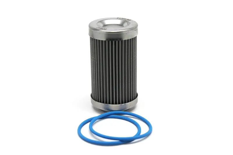 Fuelab 100-Micron Stainless Steel Fuel Filter Element – 3-Inch Diameter With Dual O-Rings And Installation Guide 1