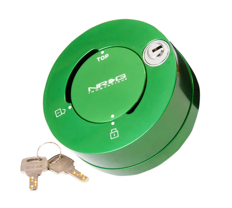 Nrg Quick Release Steering Wheel Hub – Green Anodized Aluminum 1