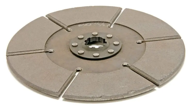 Mcleod Sintered Iron Clutch Disc – 8" X 1" X 24-Spline, Solid Hub, 16-Rivet, 0.25" Thickness 1
