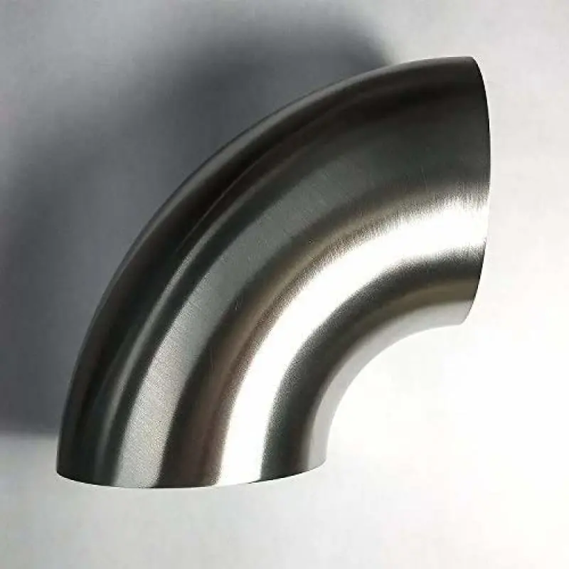 Stainless Bros Mandrel-Bent 90° Elbow – 1.5" Od × 1.5" Centerline Radius, No Legs, 1D Bend 1