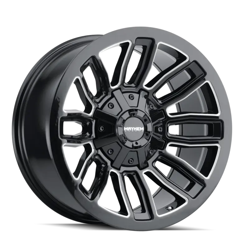 Mayhem Decoy Black Machined Spoke Wheel – 20X9", 6X135 Bolt Pattern, +18Mm Offset, 106Mm Hub 1