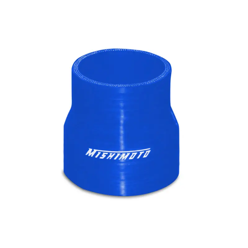 Mishimoto 2.25-Inch To 2.5-Inch Blue Silicone Transition Coupler For Intercooler And Intake Systems 1