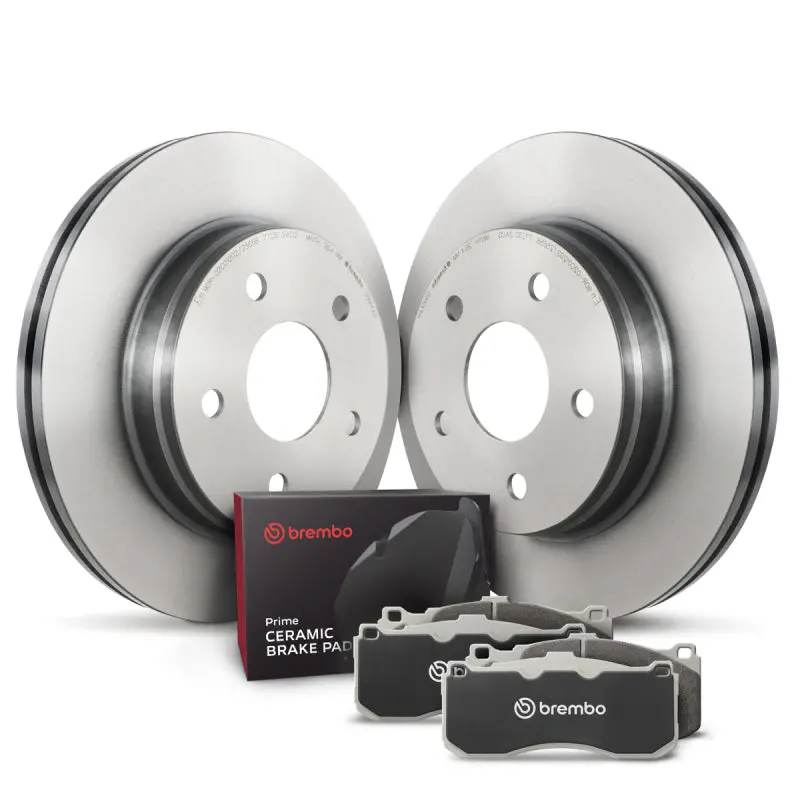 Brembo Oe-Style Front Brake Kit For 2015–2020 Cadillac Escalade, Escalade Esv, And 2014–2018 Chevrolet Silverado 1500 1