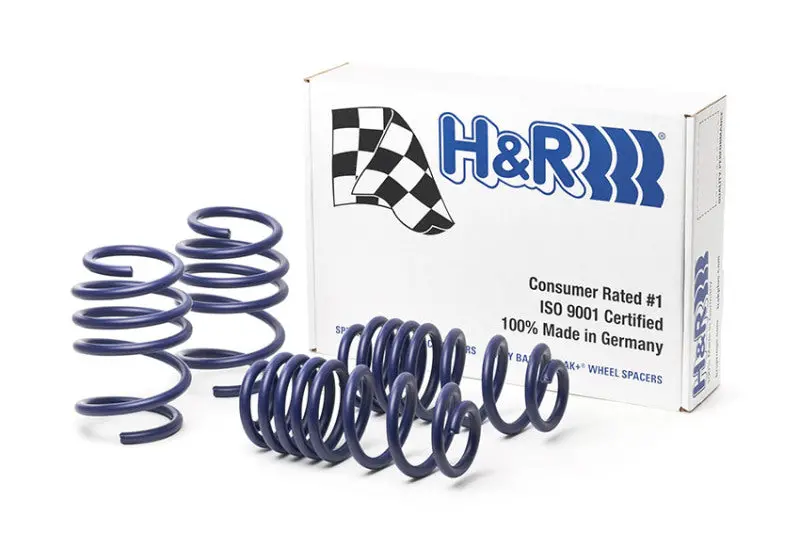 H&R Super Sport Lowering Springs – For 2015–2019 Audi A3 Sedan Quattro (8Vs, Awd) 1