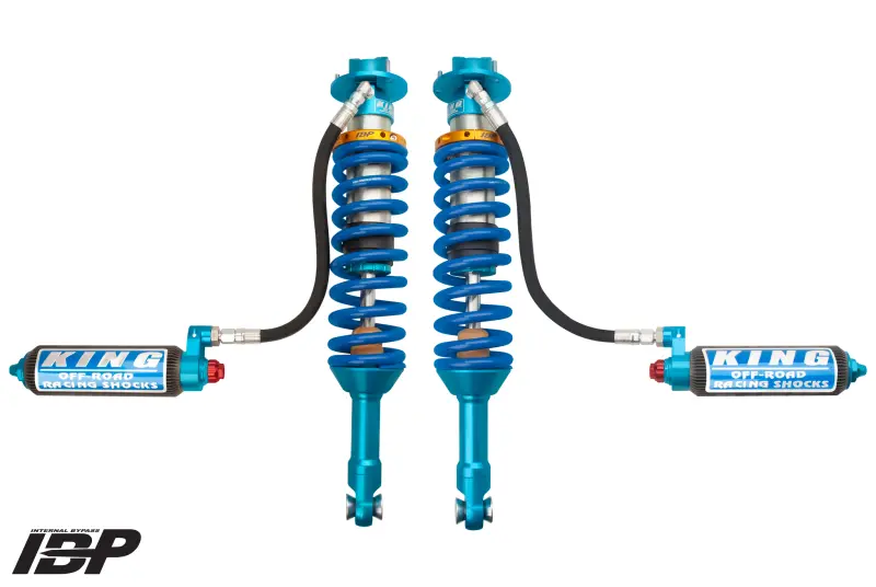 King Shocks 3.0" Remote-Reservoir Coilovers – Front Pair, Tuned For 2017+ Ford Raptor 4Wd 1