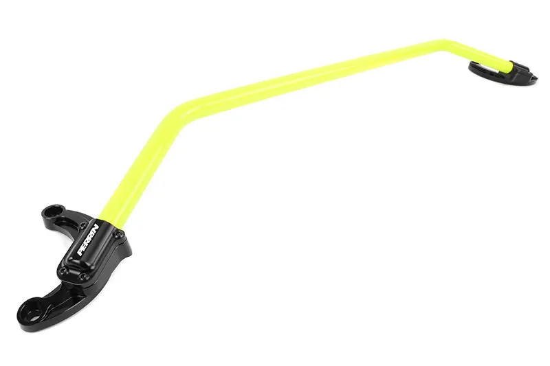Perrin Front Strut Tower Brace – Neon Yellow Finish For 2008–2016 Subaru Wrx/Sti 1