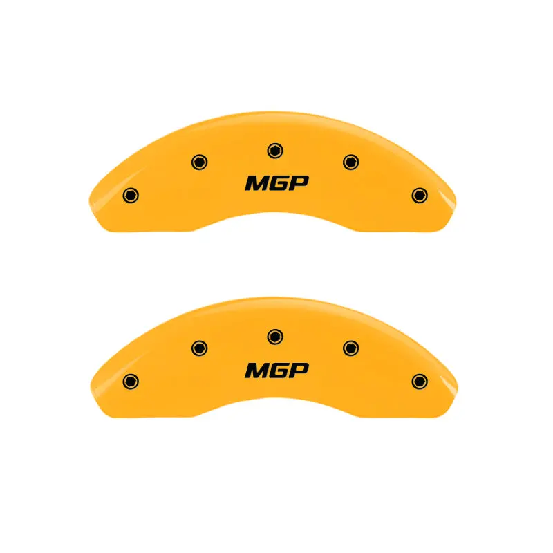 Mgp Yellow-Anodized 4-Piston Caliper Covers – Front & Rear 1