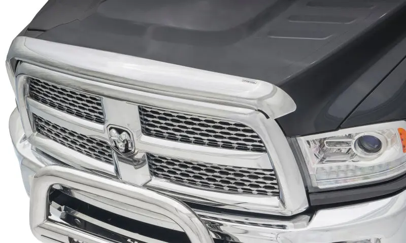 Stampede Vigilante Hood Protector – 3-Piece Chrome Trim Kit For 2002–2005 Dodge Ram 1500 2