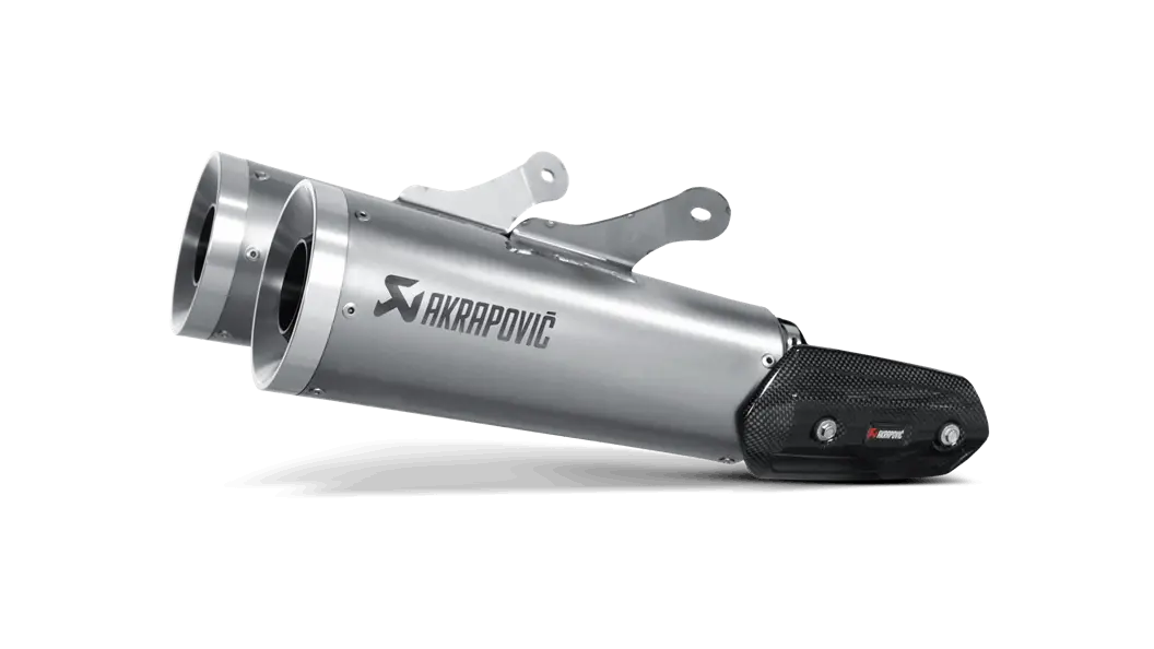 Akrapovič Titanium Slip-On Exhaust System For 2009–2016 Yamaha Vmax Motorcycles 1