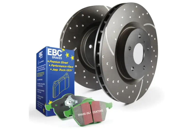 Ebc S3 High-Performance Brake Kit – Greenstuff Pads & Gd Grooved Rotors 1