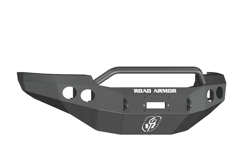 Road Armor Stealth Winch Bumper With Pre-Runner Guard — Textured Black (2011–2014 Gmc 2500) 1