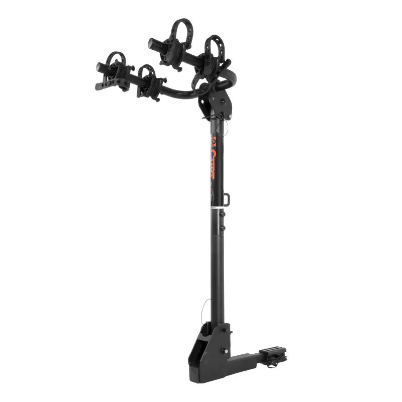 Curt 2-Bike Hitch-Mounted Carrier – Compatible With 1.25-Inch And 2-Inch Receiver Hitches 1