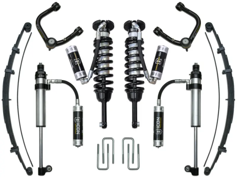 Icon Stage 8 Suspension System – Adjustable Lift Kit For 2005–2015 & 2016–2017 Toyota Tacoma (0–3.5In / 0–2.75In Options) With Tubular Upper Control Arms 1