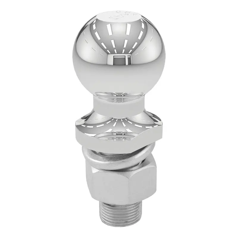 Curt 2In Trailer Ball (1In X 2-1/8In Shank 6000Lbs Chrome) 1