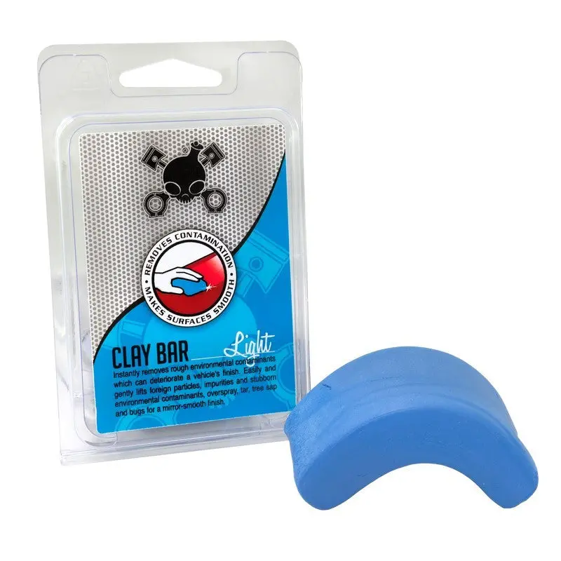Chemical Guys Light-Duty Clay Bar – Blue, 4 Oz (Part P12), Safe For Clear-Coat Finishes 1