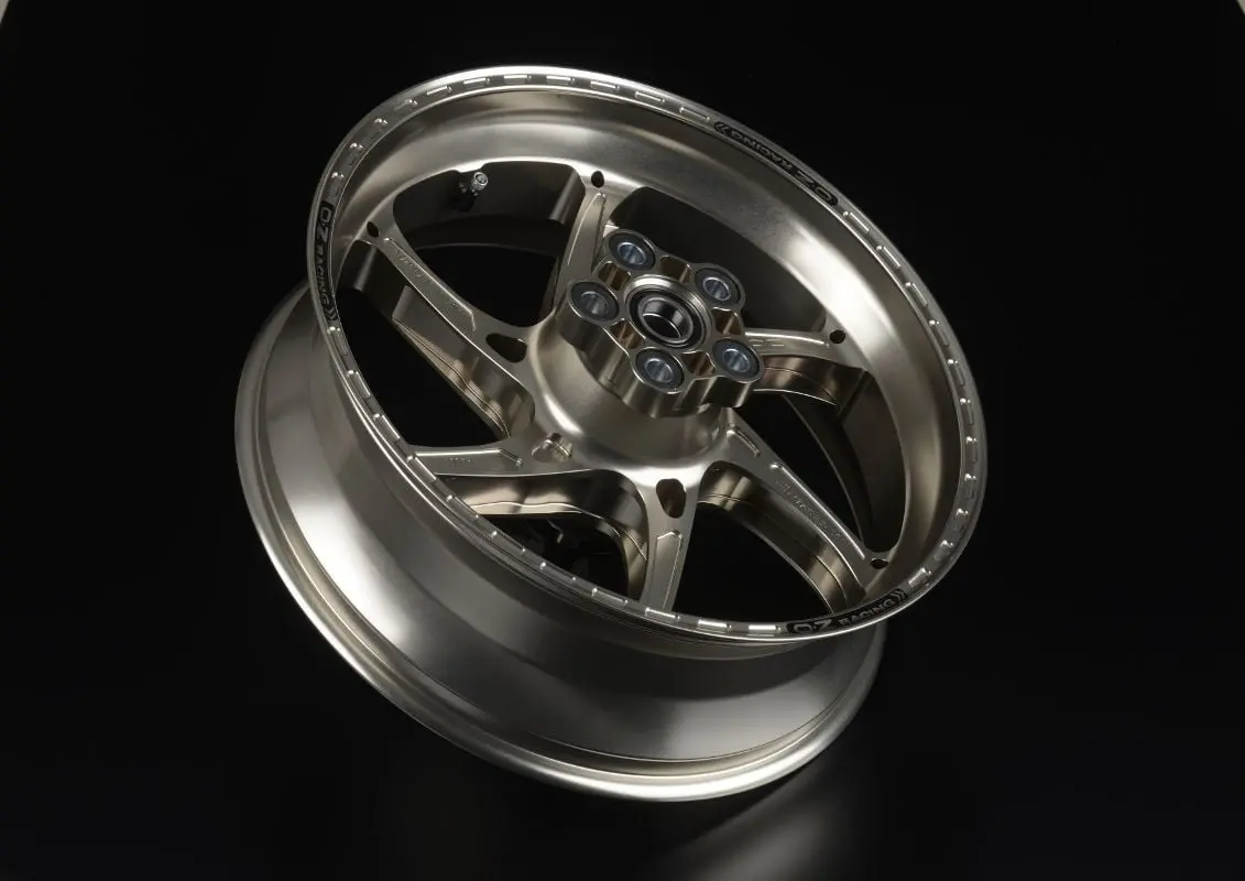 Oz Racing Gass Forged Aluminum 6-Spoke Wheels – Compatible With 2011–2019 Kawasaki Ninja Zx-10R & Zx-10Rr
